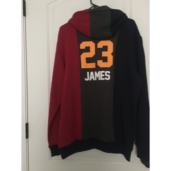 NBA Cleveland Cavaliers Men's Hoodie Sweatshirt Lebron James Size Medium - Picture 8 of 10